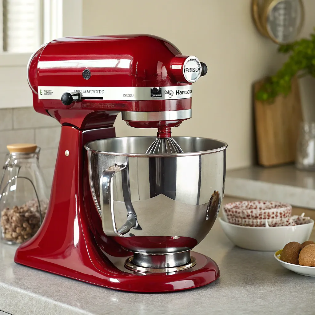 Red Stand Mixer